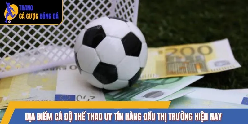 Địa điểm cá độ thể thao uy tín hàng đầu thị trường hiện nay
