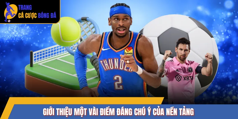 Giới thiệu một vài điểm đáng chú ý của nền tảng